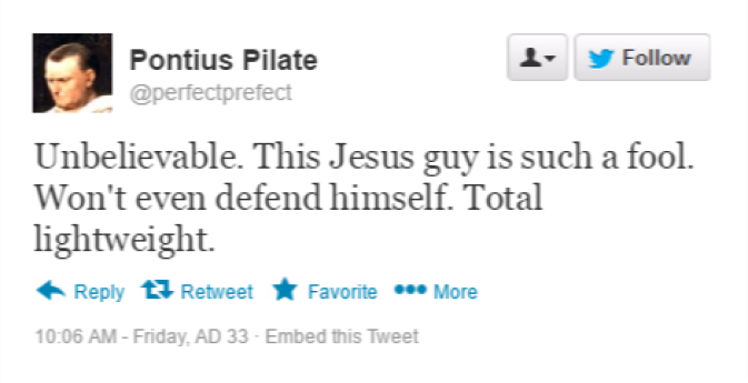 pilate tweet 12